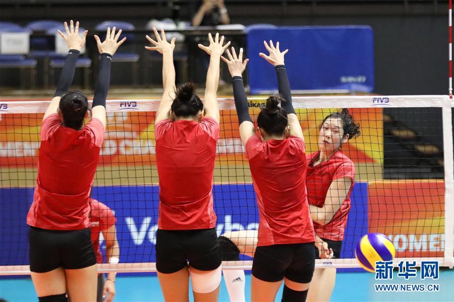 (體育)(3)排球——女排世錦賽:中國隊備戰