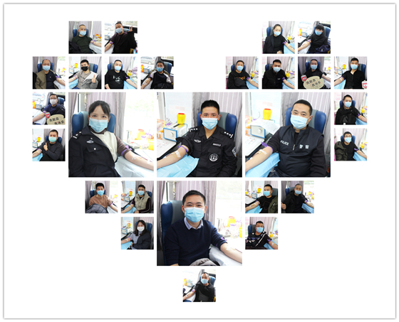 人民警察一心為民，捋袖捐血鐵血柔情——安康市公安局積極開展冬季獻血活動