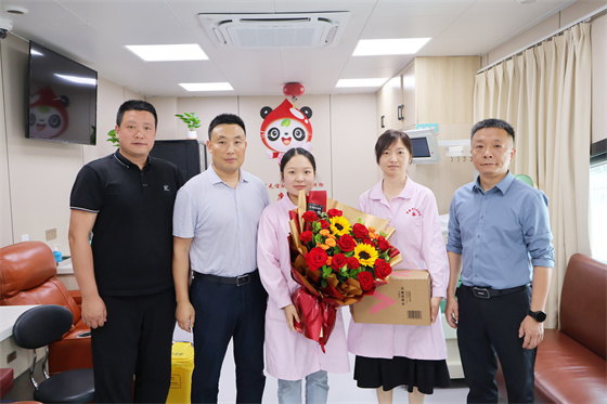 安康市中心血站開展“5·12”國際護士節慰問活動