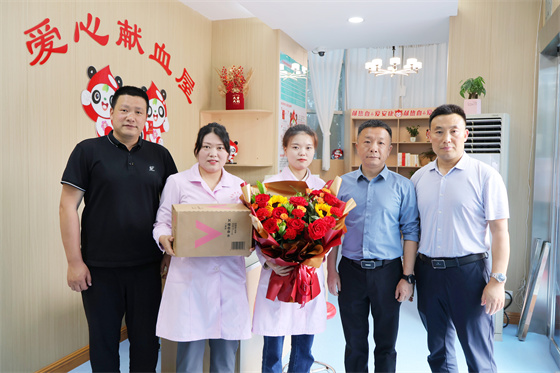 安康市中心血站開展“5·12”國際護士節慰問活動